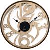 Brandani Orologio da Parete Muro Grande 60 cm BRANDANI Avalon Metallo Legno Industrial