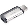 SanDisk 128GB Ultra Dual Drive Flash Drive with reversible USB Type-C and USB Ty