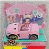 GIOCHI PREZIOSI Na!Na!Na! Surprise Auto Cabrio Soft Rosa by Giochi Preziosi bambola non inclusa