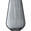 LSA International LSA ZI03 Zinc, Vaso Alto 28 cm, Zinco Velato