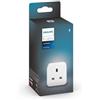 Philips Hue Smart plug per smart home, Bianco | Compatibile con Alexa, Google Assistant e Apple Homekit, Controllo vocale, Controllo da app, Nessuna installazione necessaria