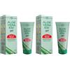 ESI - Aloe Vera Gel Puro, Idrata E Protegge La Pelle Secca O Arrossata In Seguito A Esposizione Al Sole, Adatto A Tutti I Tipi Di Pelle, 200 Ml (Confezione da 2)