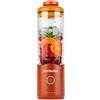 nutribullet Flex 590ml Mini Frullatore Portatile senza fili, Ricaricabile, con Manico e Tappo a Beccuccio, Tritatutto, per Smoothies e Frullati, Trita Ghiaccio e Frutta Congelata, Arancione (NBP013OR)