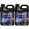 RESINA EPOSSIDICA LIQUIDA TRASPARENTE EPOXY RESIN + HARDENER 2X250ML ADESIVO