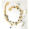 Sovrani Bracciale Donna Sovrani J10726 In Ottone Dorato Doppio Filo Con Campanelline