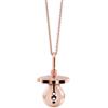 LE BEBE' Ciondolo Suonamore Le bebè I Ciucci SNM082 Collana Chiama angeli Mamma Rosè