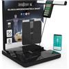 Bilancia Impedenziometrica Professionale Smart Wi-Fi Pesapersone Digitale 56 Mis