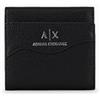 Armani Exchange Wave - Portafoglio bi-fold Da donna, Black,