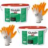 GLUTOLIN COLLA PER POLISTIROLO GLUTOLIN DEPRON PANNELLI ISOLANTI 2 SECCHI 8 KG+ 2 GUANTI