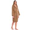 Caleffi Accappatoio Uomo Donna Spugna 100% Cotone con Cappuccio e Cintura