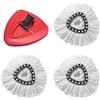 Vileda Teste Mocio Ricambio Microfibra Spin Mop Pads O-Cedar EasyWring