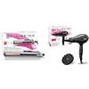 Bellissima Imetec Creativity B9 400 Piastra Per Capelli, Styling Liscio O Mosso & Bellissima Imetec Asciugacapelli K9 2300 Asciuga e Mantiene Idratati i Capelli senza Effetto Crespo, 2300 W