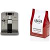 Gaggia RI9305/11 Brera, Caffè in Grani o Macinato, 1400 W, Argento/Nero, 100% Made in Italy Miscela Espresso 100% Arabica in Grani - 500 gr