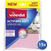 Vileda 15x Bundle Vileda Panno Actifibre Soft