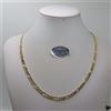 COLLANA UOMO -DONNA UNISEX A MAGLIA GRUMETTA IN ORO GIALLO 18KT 10,85 GR. (8271)