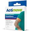 Actimove Everyday Supports Gomitiera con Cuscinetti Pressori e Fascia Regolabile - Compressione sostenuta, pressione regolabile per un'azione antidolorifica mirata - Beige, S