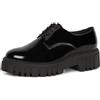 Clarks Page Walk, Scarpe da Ginnastica Donna, Black Pat, 41 EU