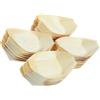 Piatti per barche in legno usa e getta per barche in legno da 150 pezzi Piatti