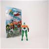 HLPRO HL PRO JEEG ROBOT MINI METAL FABBRICA RETRO ORANGE ACTION FIGURE