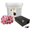 Ossian RAT CONTROL PASTA Bromadiolone veleno topi ratti 5 KG / BOX Trappola