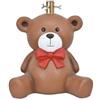 BASE ALBERO ORSETTO TEDDY ORSO SUPPORTO SOTTOALBERO DECORAZIONE NATALE 28x24x28