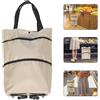 Borsone Trolley Con Ruote Sacchetti Spesa Borsa Della Pieghevole