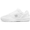 Wilson Scarpe da Tennis da Uomo Courtglide, Vestibilità e Comfort, Trazione Affidabile, Assorbimento degli Urti, Colore: Bianco, Taglia: 11 1/2