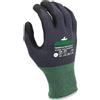 MCR Safety ECO GREENKNIGHT Guanti protettivi/taglia 07, 1 paio/guanti da lavoro, guanti di montaggio/in fibra rPET, tessitura 15G, adesione alla mano/ecologica