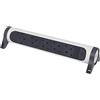 Legrand, Ciabatta elettrica girevole, 5 prese, presa multipla, montaggio a parete o da tavolo, interruttore LED on/off, senza cavo, ultra bianco/grigio scuro, 694546