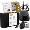 SELFSAT MWR 5550 (4G / LTE / 5G & WLAN Internet Router fino a 3,3 Gbps con antenna tetto 5G), compatibile Starlink