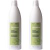 Oyster Shampoo Oyster Sublime 2x1000ml Olio d'Oliva Ricci Districante Ristrutturante