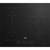 Beko HII64200SFMT Nero Da incasso 59 cm Piano cottura a induzione 4 Fornello(i)