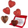 Caffarel Minicuori Cioccolatini Caffarel Al Latte Messaggi D'Amore 500 g Rosso Cuoricini
