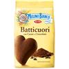Mulino Bianco BISCOTTI BATTICUORI MULINO BIANCO 350g FROLLINI CON CACAO E CIOCCOLATO COLAZIONE