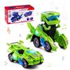 Dinosauro Robot Giocattolo Bambini 3-6 Anni,Macchina Dinosauro Trasformabili Aut