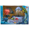 NUOVI Exogini UFOgino - Blue UFO + Red Exogini Playset Ufogino *
