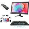 Monitor HDMI VGA Schermo LCD TFT 13.3" POLLICI 1080p Altoparlante BNC USB RCA