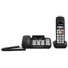 GIGASET DL780 PLUS COMBI BLACK 2 IN 1 FISSO + DECT
