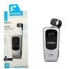 Generico AURICOLARE MONO CAVO RETRATTILE BLUETOOTH CHIUSURA A CLIP F920 PRO