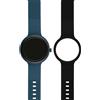 Hip Hop Smartwatch HIP HOP HWU1197 Silicone Colorato Blu + Cinturino Nero TOUCHSCREEN