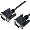 CAVO VGA M/M 5 METRI MASCHIO MONITOR TFT 5M PROLUNGA NERO BLACK