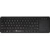 Techmade TASTIERA MULTIMEDIALE TECHMADE TM-BK268T TOUCH PAD SMART TV WIFI WIRELESS BLACK