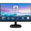 Philips MONITOR PHILIPS 27" 273V7QDSB 27" LED HDMI VGA SCHERMO FULL HD 1080 NERO BLACK