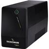 Tecnoware UPS GRUPPO DI CONTINUITA TECNOWARE ERA PLUS 800 VA 560W AC RESTART 7AH