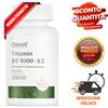Ostrovit Vitamina D3 Vegana 4000 UI + K2 MK7 - 100 cpr - Ossa Forti Sistema Immunitario -
