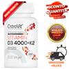 Ostrovit Vitamina D3 4000 UI + K2 MK7 - 100 Compresse - Ossa Forti Sistema Immunitario