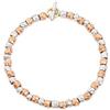 Dodo Bracciale Dodo Granelli DBB9005_GRANE_MIX9A Argento Oro Rosa e giallo Bracelet