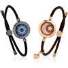 Does not apply Braccialetti Di Coppia Con Funzione Touch E Vibrazioni via Bluetooth - Regalo pe