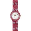 Hip Hop Orologio HIP HOP LA METHODE HWU1205 Small 32mm Silicone Rosso Bianco Cuori