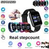 SMARTWATCH BLUETOOTH FITNESS OROLOGIO PER SPORT TOUCH ANDROID IOS USB-NERO
